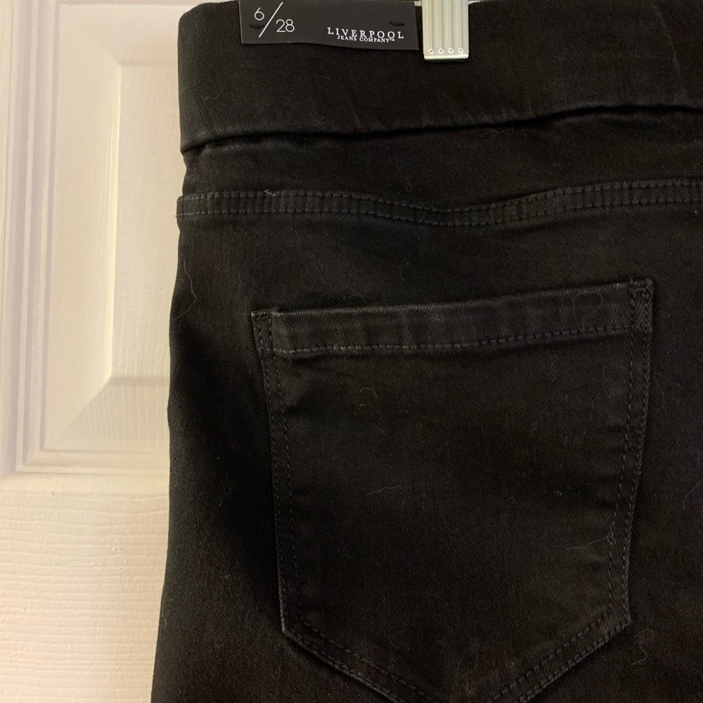 Liverpool Black Jeans The Ankle Skinny New 6/28
